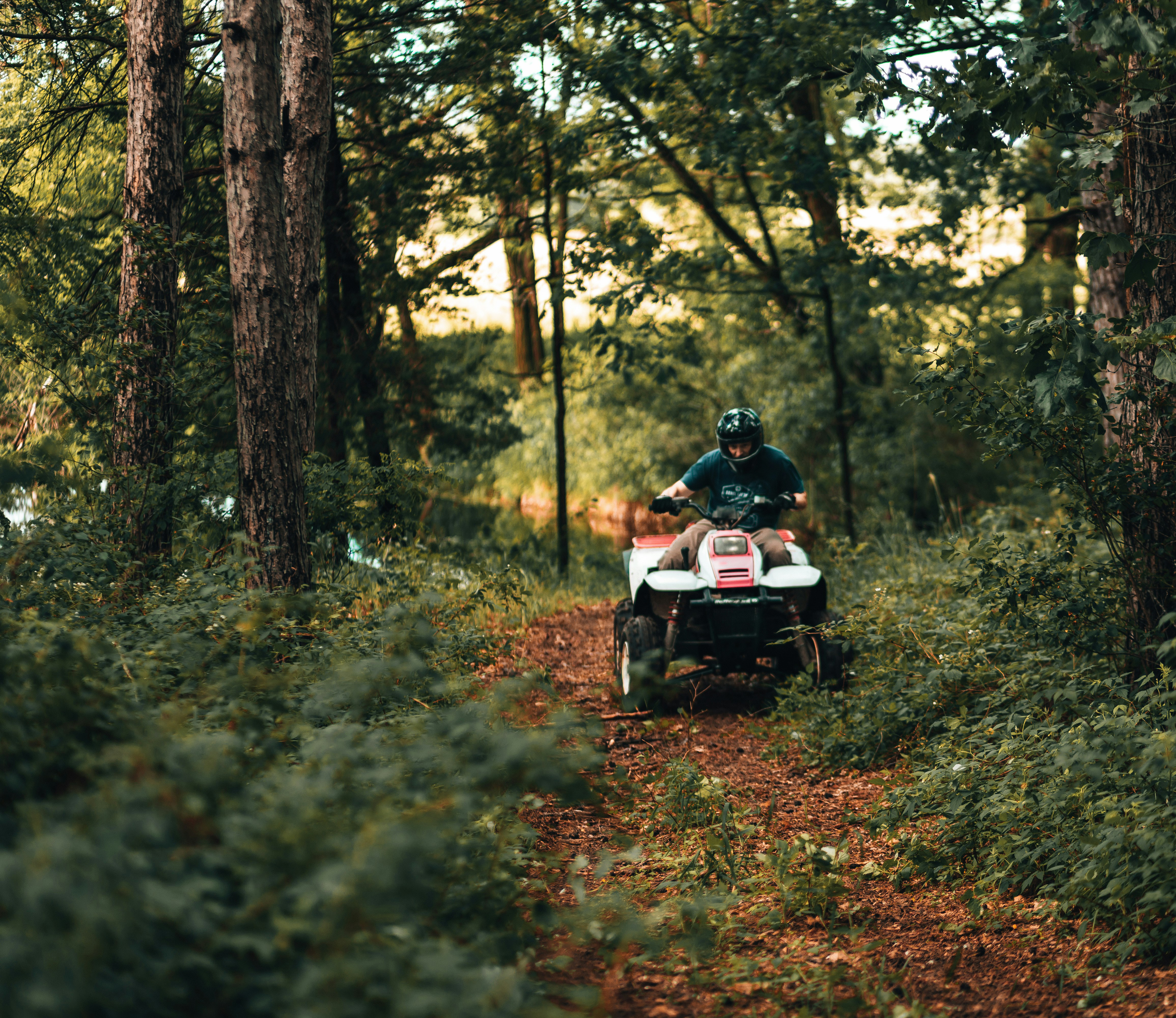 ATV riding through terrain,  Photo by Joshua Hanson